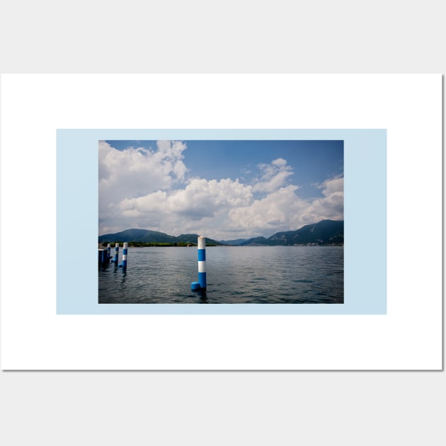 Italian Lake Iseo Wall Art by Violaman